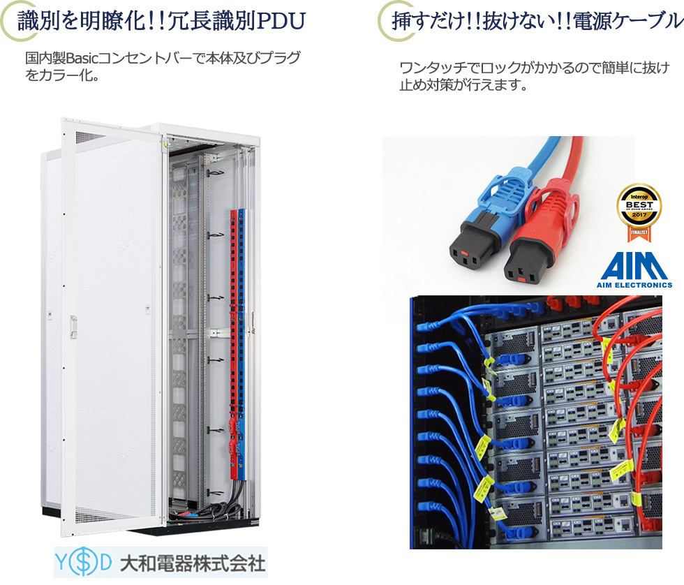 大和電器、AIM冗長電源PDU