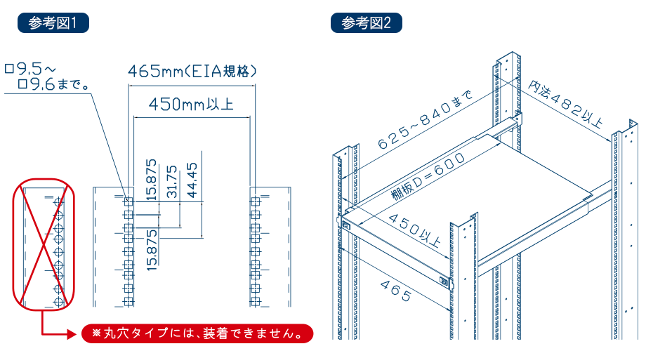 取り付け条件